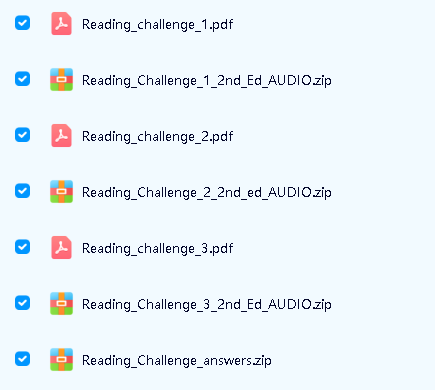 Reading Challenge1-3阅读挑战第二版PDF+Mp3音频和练习答案第2张-惠学吧 Image