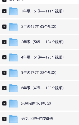 巨人大语文全套网课视频下载第2张-惠学吧 Image
