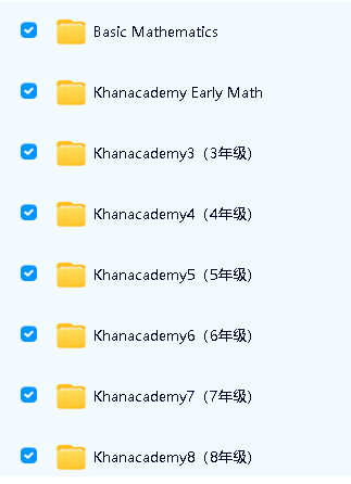 可汗学院数学3-8年级课程全套视频下载第2张-惠学吧 Image