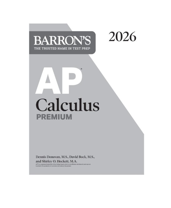 AP 2026最新巴朗Barron's AP课Calculus数学微积分PDF电子版下载第3张-惠学吧 Image