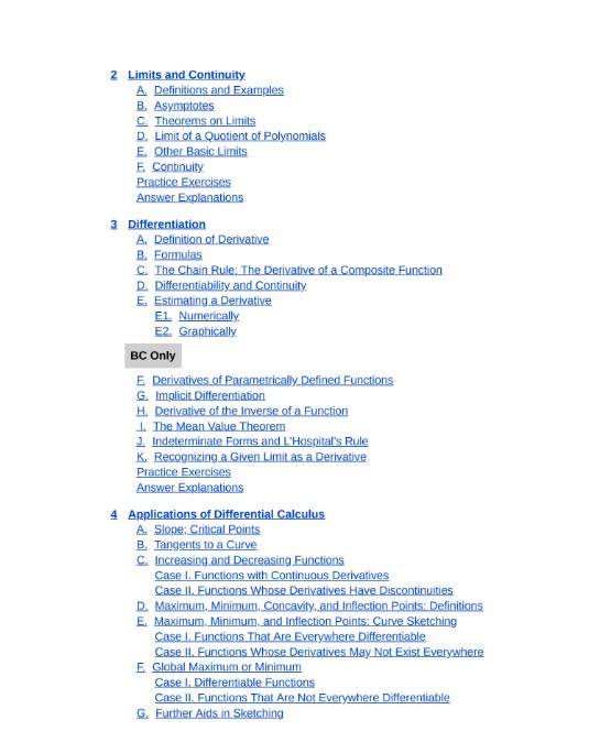 AP 2026最新巴朗Barron's AP课Calculus数学微积分PDF电子版下载第6张-惠学吧 Image