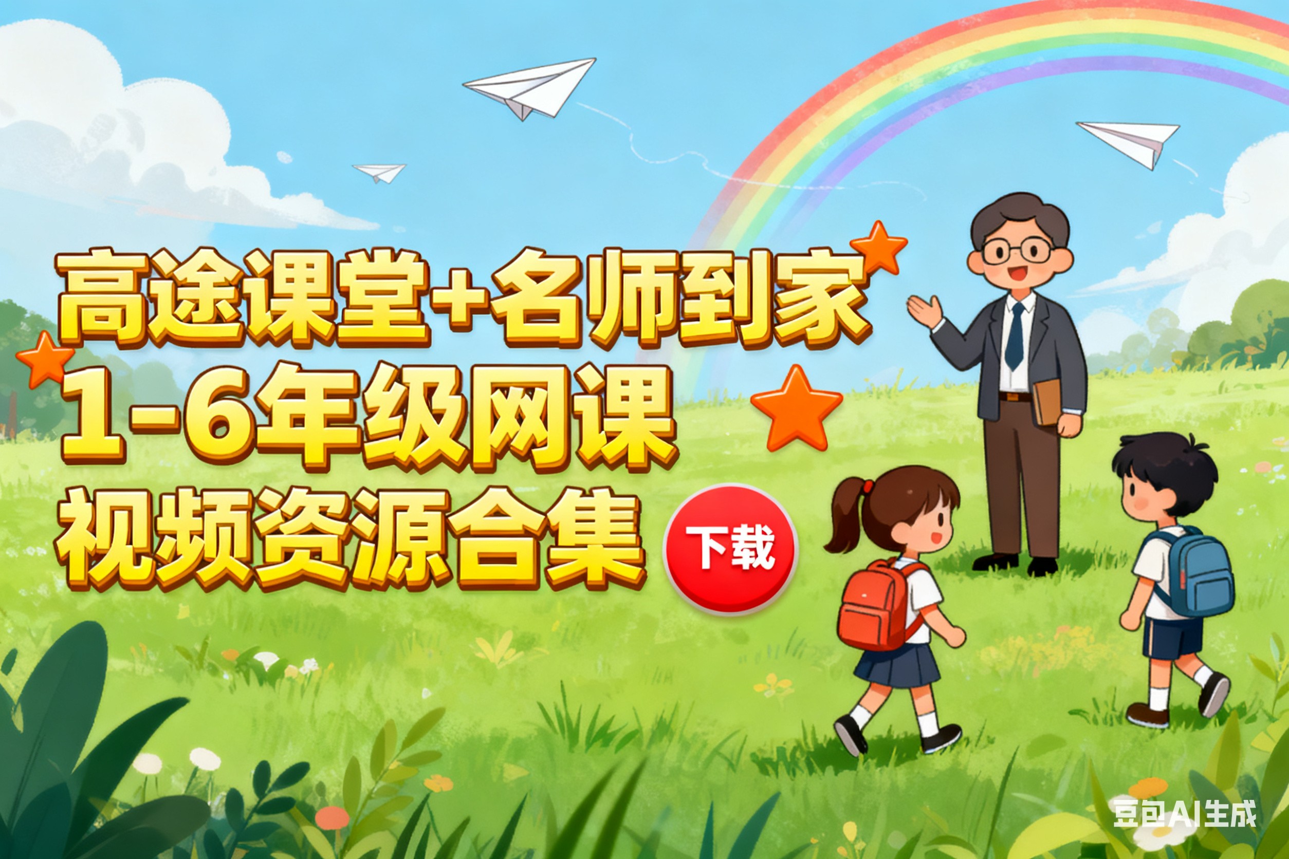 高途课堂+名师到家 1-6年级网课视频资源合集第1张