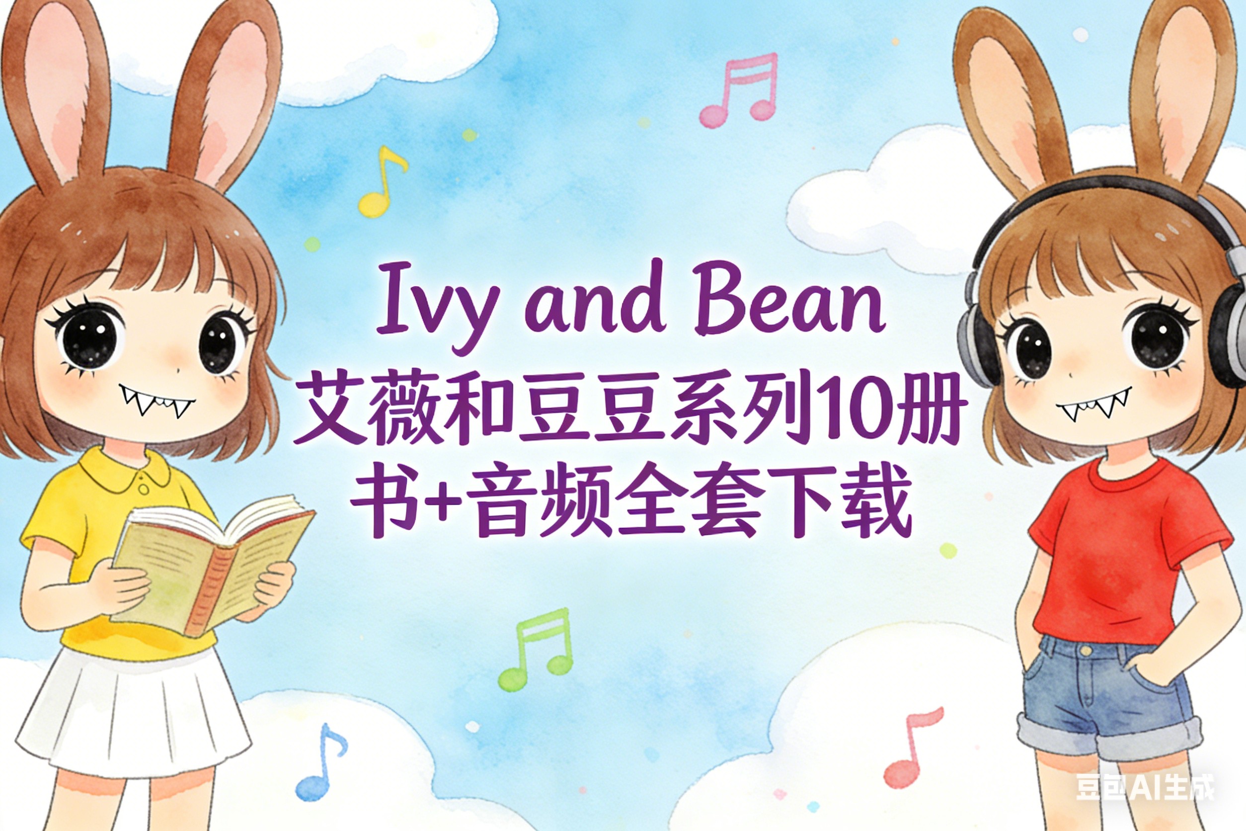 Ivy and Bean 艾薇和豆豆系列10册 书+音频全套下载第1张