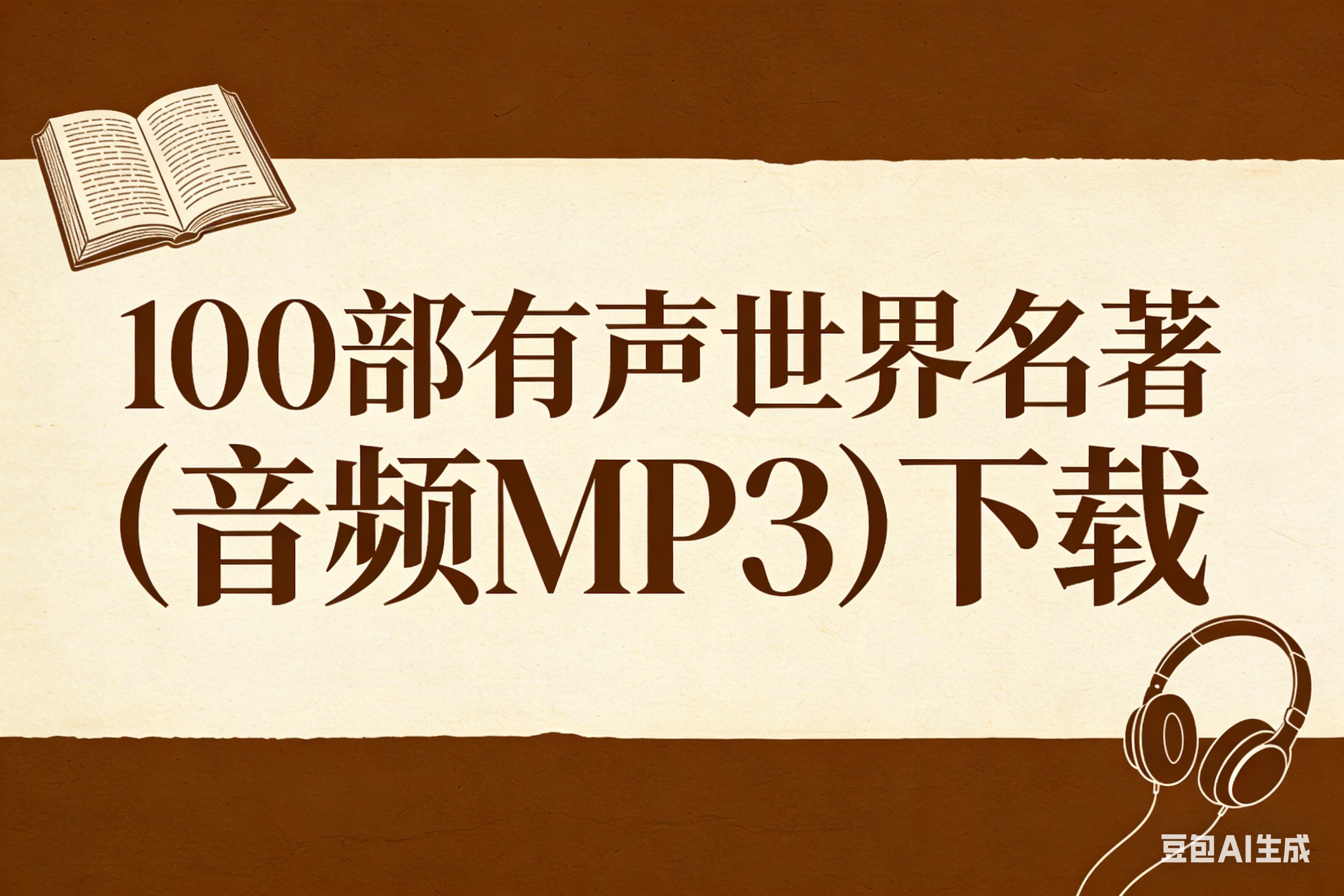 100部有声世界名著(音频MP3)下载第1张-惠学吧 Image