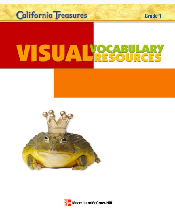 美国幼儿园单词教材Visual Vocabulary Resource GK -G6 高清PDF第3张-惠学吧 Image