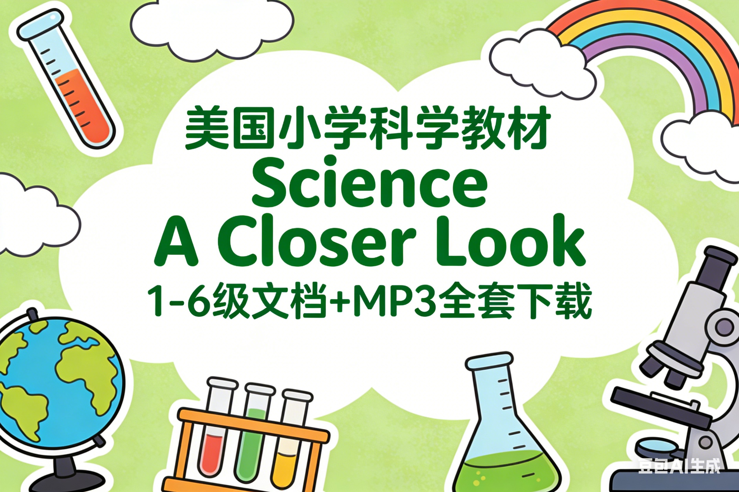 美国小学科学教材Science A Closer Look 1-6级文档+MP3全套下载第1张-惠学吧 Image