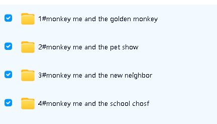 爆款搞笑桥梁书 Monkey Me猴子男孩 4本PDF+音频全套下载第3张-惠学吧 Image