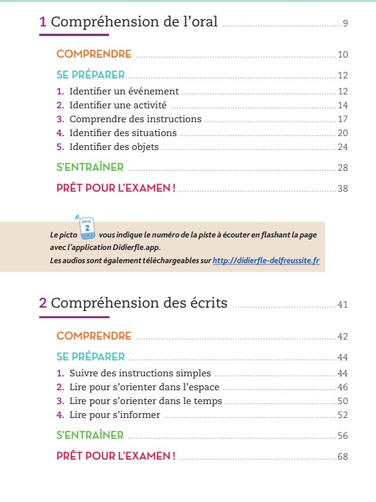 法语教辅新版Le DELF 100% réussite AlA2B1B2 第二版Pdf下载第3张-惠学吧 Image