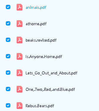 会讲故事的单词书《a talk-together book early learners》全套下载第2张-惠学吧 Image