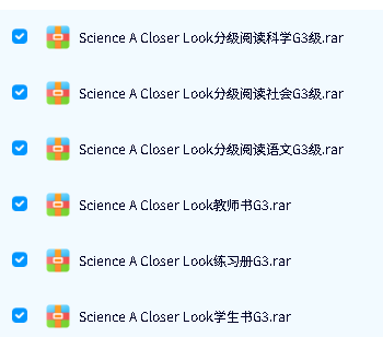 美国小学科学教材Science A Closer Look 1-6级文档+MP3全套下载第7张-惠学吧-虚拟资源货源网 Image