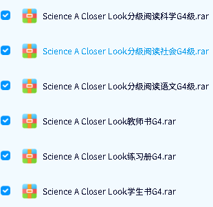 美国小学科学教材Science A Closer Look 1-6级文档+MP3全套下载第8张-惠学吧-虚拟资源货源网 Image