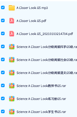 美国小学科学教材Science A Closer Look 1-6级文档+MP3全套下载第9张-惠学吧-虚拟资源货源网 Image