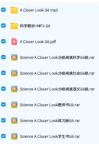 美国小学科学教材Science A Closer Look 1-6级文档+MP3全套下载第10张-惠学吧-虚拟资源货源网 Image