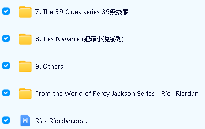 Percy Jackson作者Rick Riordan的作品集（电子书+音频）第3张