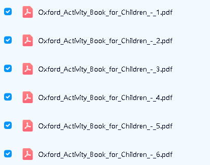 牛津儿童英语活动练习册《Activity Book for Children》全套原版PDF下载第3张-惠学吧 Image