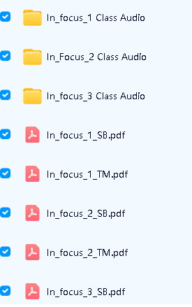 【原版】剑桥英语词汇教材《Cambridge In Focus》三级全EFL课程全套下载第2张-惠学吧 Image