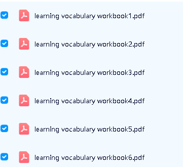 《SAP Learning Vocabulary》1~6全,听、说、读、写全套PDF下载第3张-惠学吧 Image