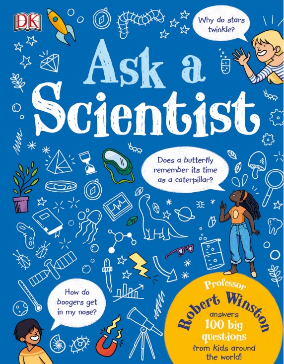 DK儿童英文自然科普《DK·Ask A Scientist:100 big questions》两版PDF第2张-惠学吧 Image