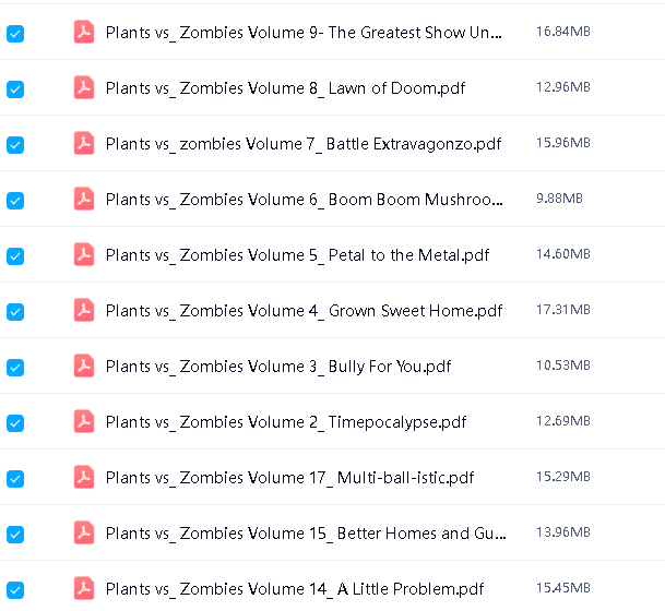 植物大战僵尸英文原版漫画《Plants vs. Zombies》16册PDF下载第2张-惠学吧 Image