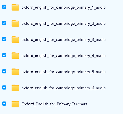 《Oxford English for Cambridge Primary》6级全套书+音频下载-牛津专为剑桥小学英语课程框架设计教材第2张-惠学吧 Image