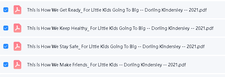 《DK First Skills for Preschool》系列4册全 PDF下载-【原版】DK学龄前儿童生活技能启蒙绘本第2张-惠学吧 Image