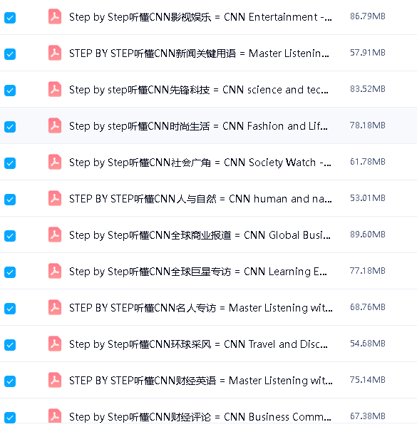 《STEP BY STEP听懂CNN》13册PDF下载-LiveABC CNN互动英语系列第2张-惠学吧-虚拟资源货源网 Image