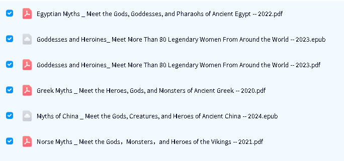 《DK Ancient Myths》系列5册PDF下载-【原版】DK插图版世界神话入门读物第2张-惠学吧-虚拟资源货源网 Image