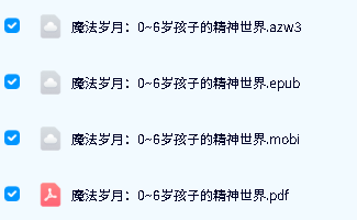 《魔法岁月:0~6岁孩子的精神世界》电子书下载-美国超经典育儿著作第2张-惠学吧-虚拟资源货源网 Image