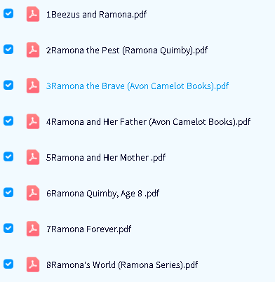 《Ramona Quimby 雷梦拉·昆比》1-8册 PDF下载第2张-惠学吧-虚拟资源货源网 Image